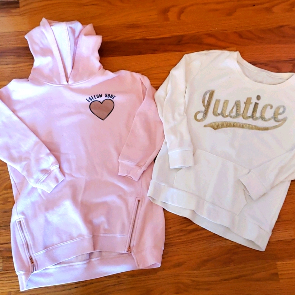 Justice 8/10 Sweatshirt Hoodie